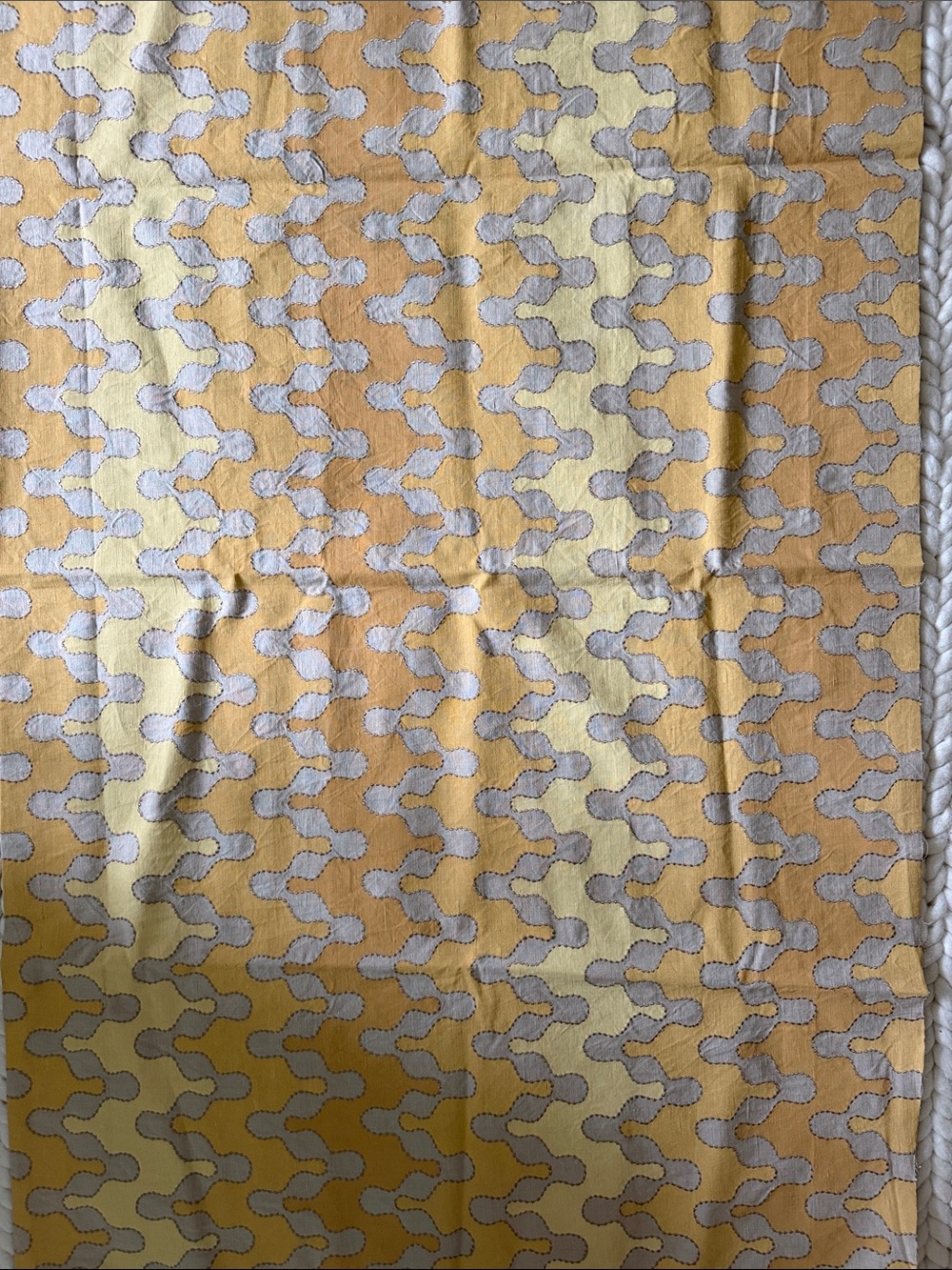 embroidered upholstery fabric